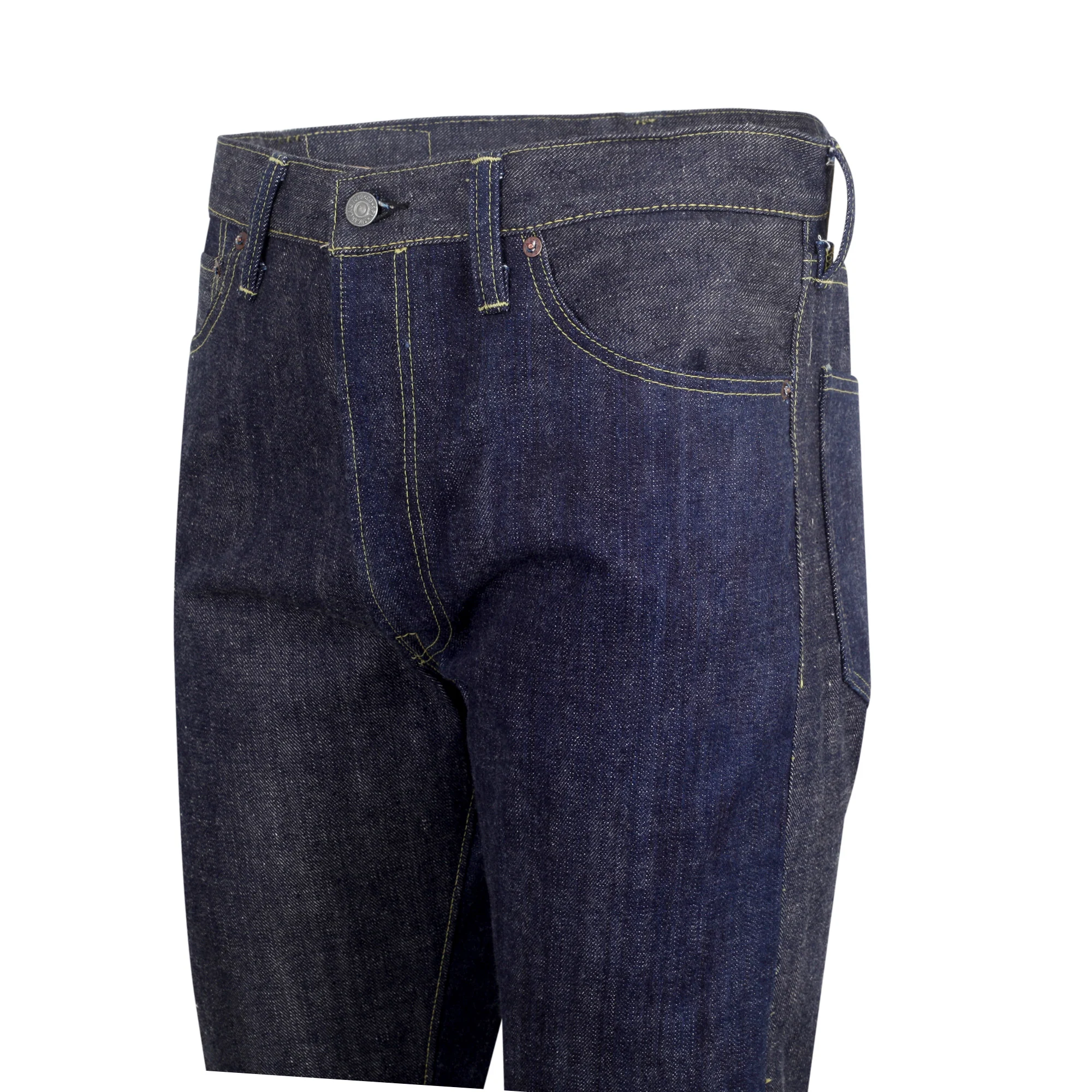 Tapered Fit 14oz Non Wash SC41701N Okinawa and Hawaii Jeans CANE10075 - Image 8