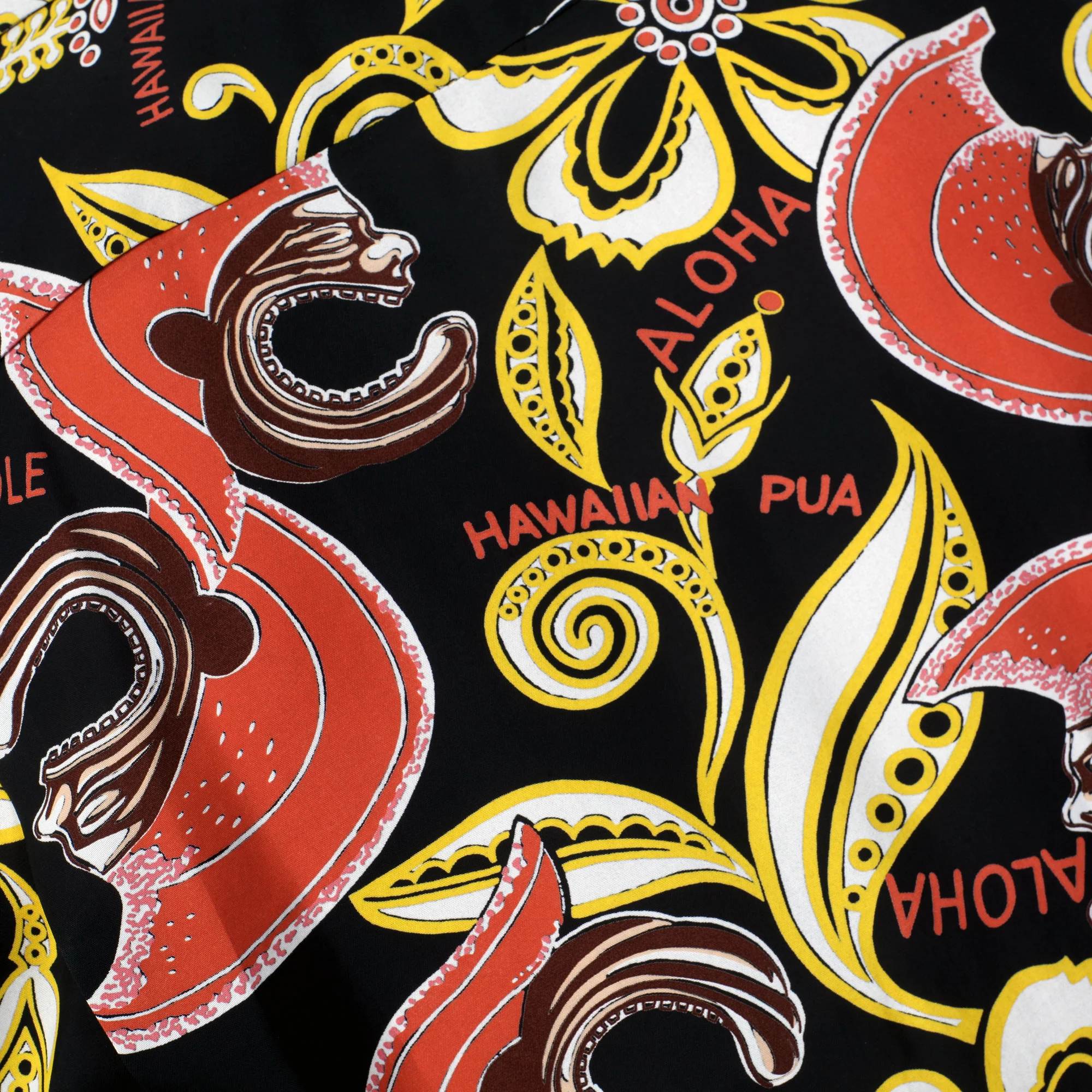 Mahiole Printed SS38333 Rayon Made Black Hawaiian Shirt SURF11097 - Image 4
