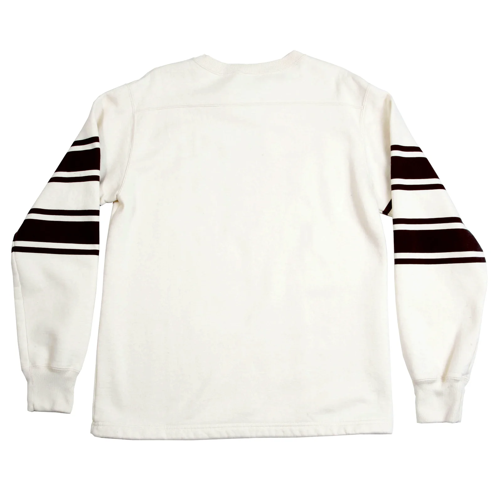 College Football Printed CH64089 Ecru Crew Neck Sweatshirt CANE2840 - Image 3