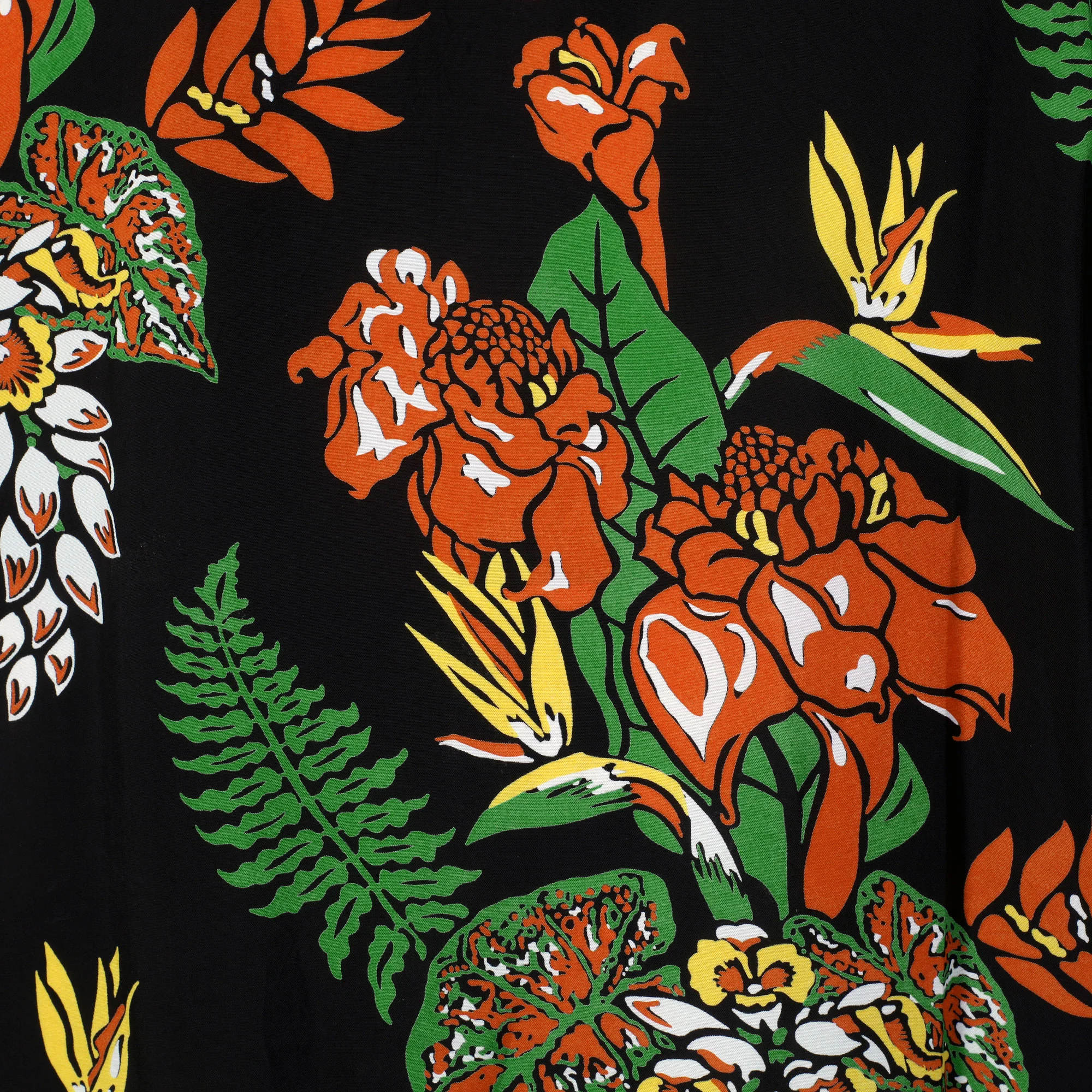 Black Flourish Flowers SS38322 Short Sleeve Hawaiian Shirt SURF11089 - Image 6