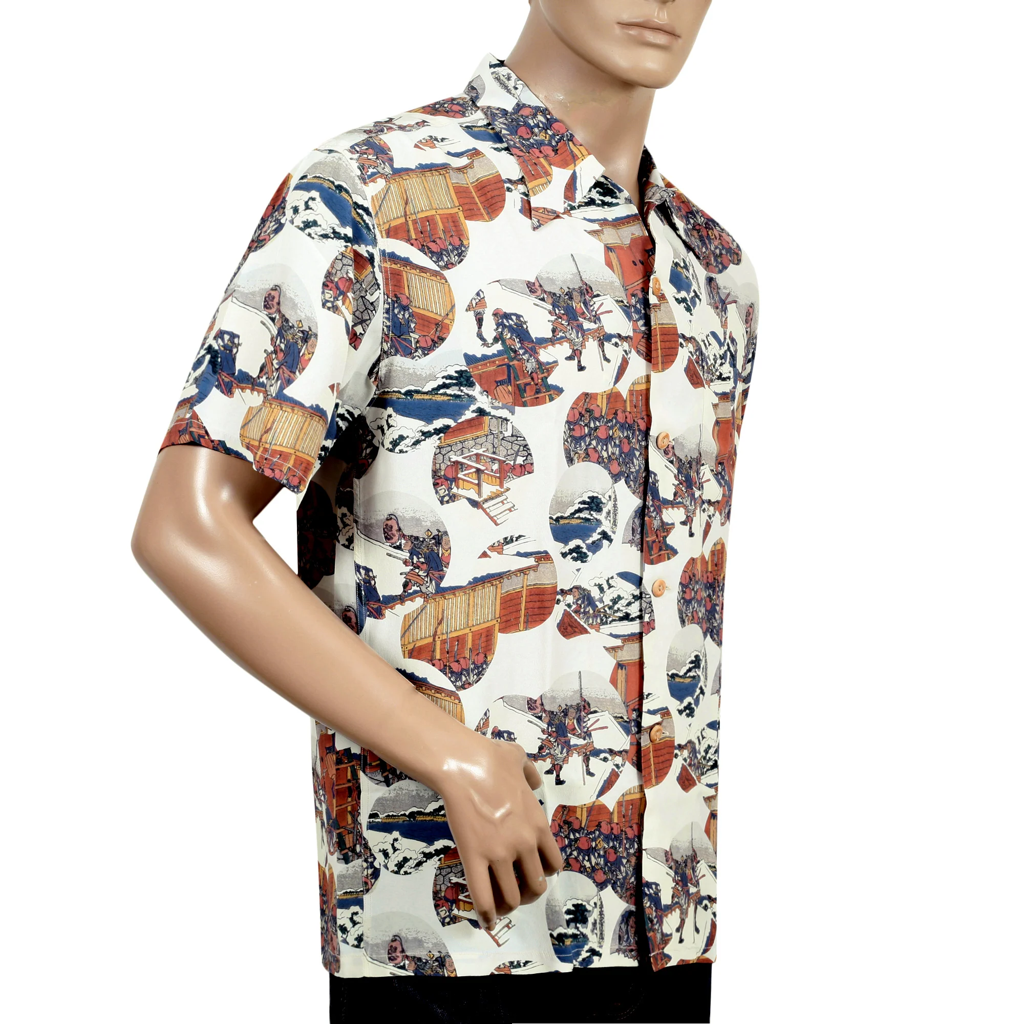 Off White Hokusai Special Edition SS37918 Hawaiian Shirt SURF9046 - Image 6