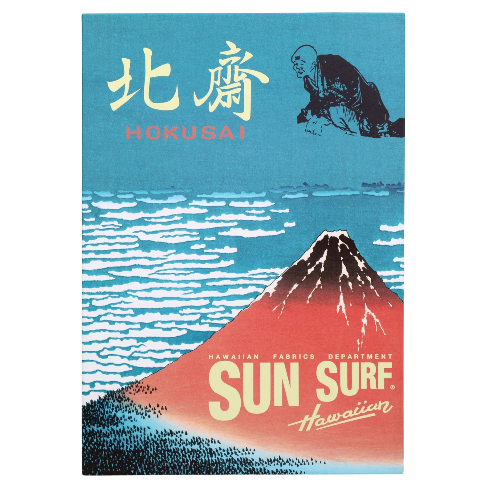Great Wave of Kanaqawa Print SS37651 Off White Hawaiian Shirt SURF7539 - Image 7