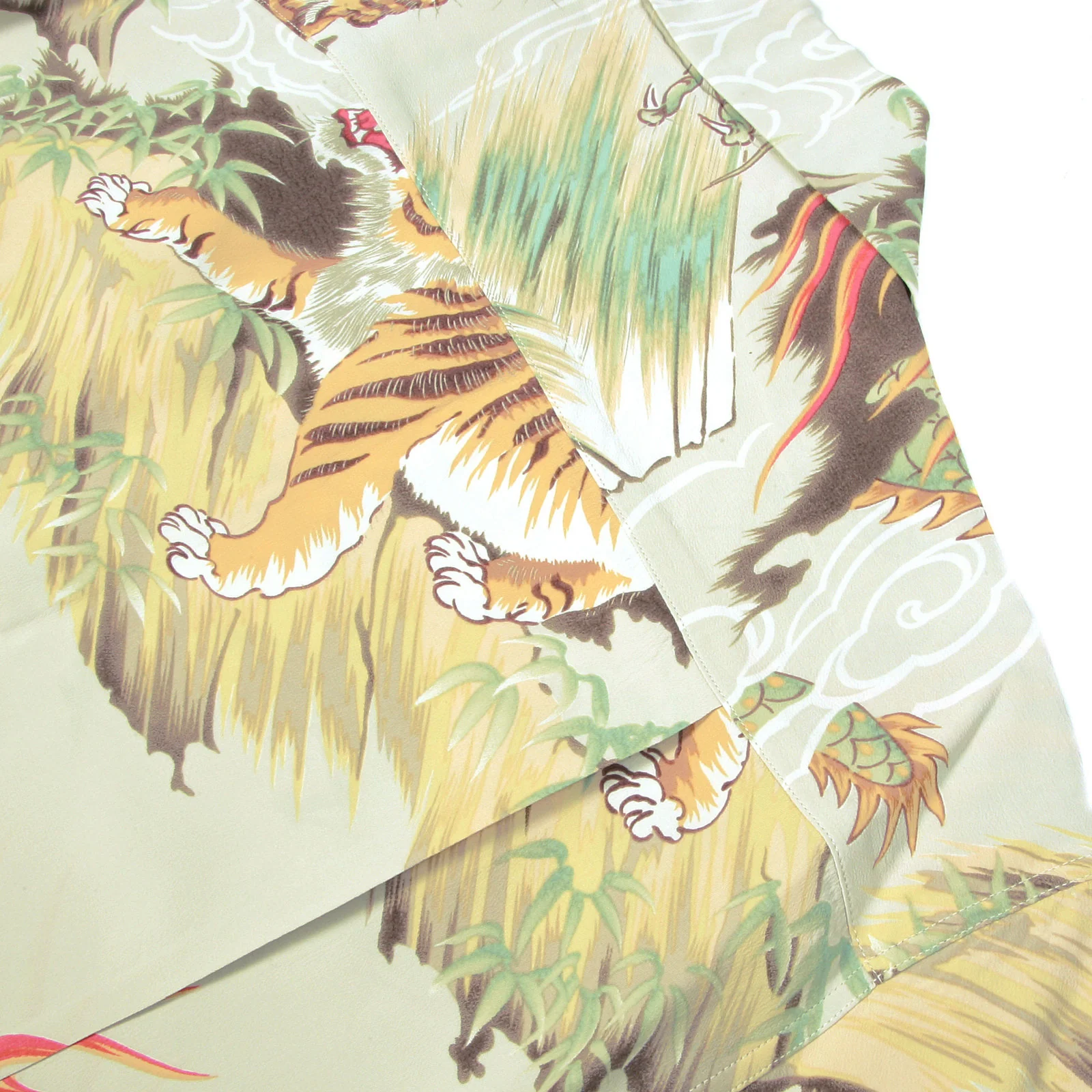 Shirt Sun Surf Hawaiian shirts SS33334 Hawaiian Fighting Dragon & Tiger Shirt - Image 4