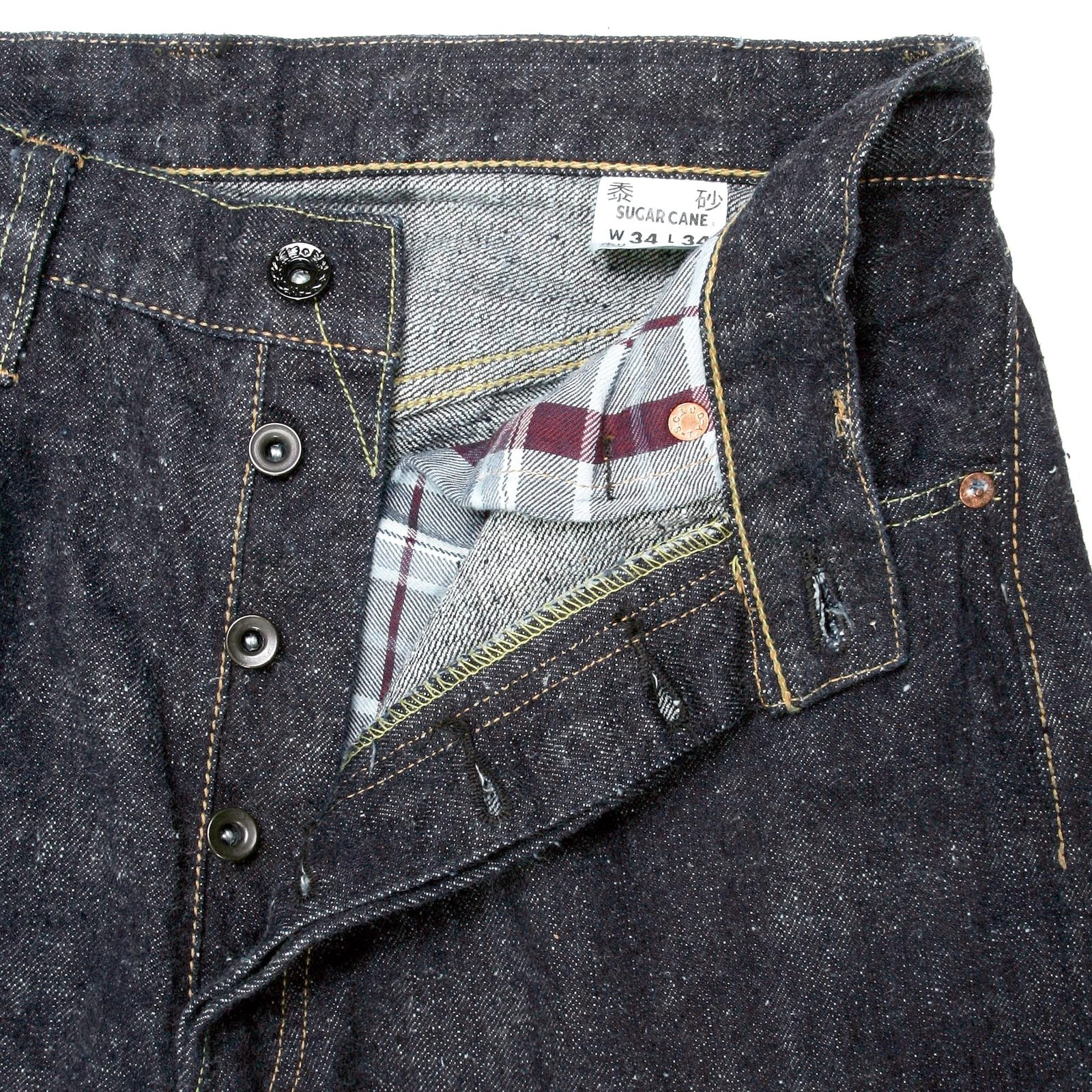 Sugar Cane jeans SC40601A rinsed okinawa denim jean CANE2837 - Image 6