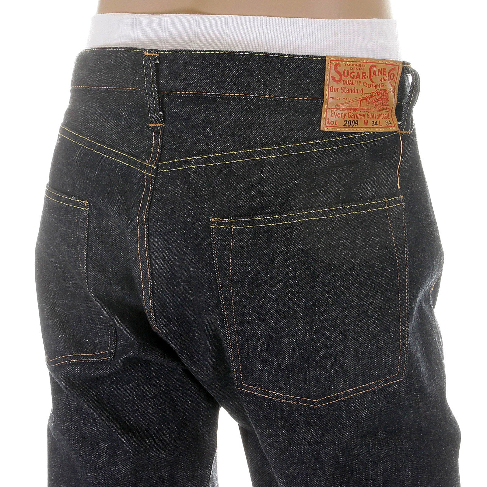 Vintage Cut 12 Ounce Non Wash SC42009N Selvedge Denim Jeans CANE4220 - Image 6