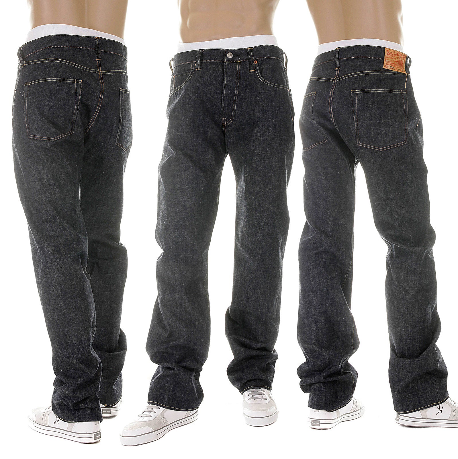 Vintage Cut 12 Ounce Non Wash SC42009N Selvedge Denim Jeans CANE4220 - Image 9