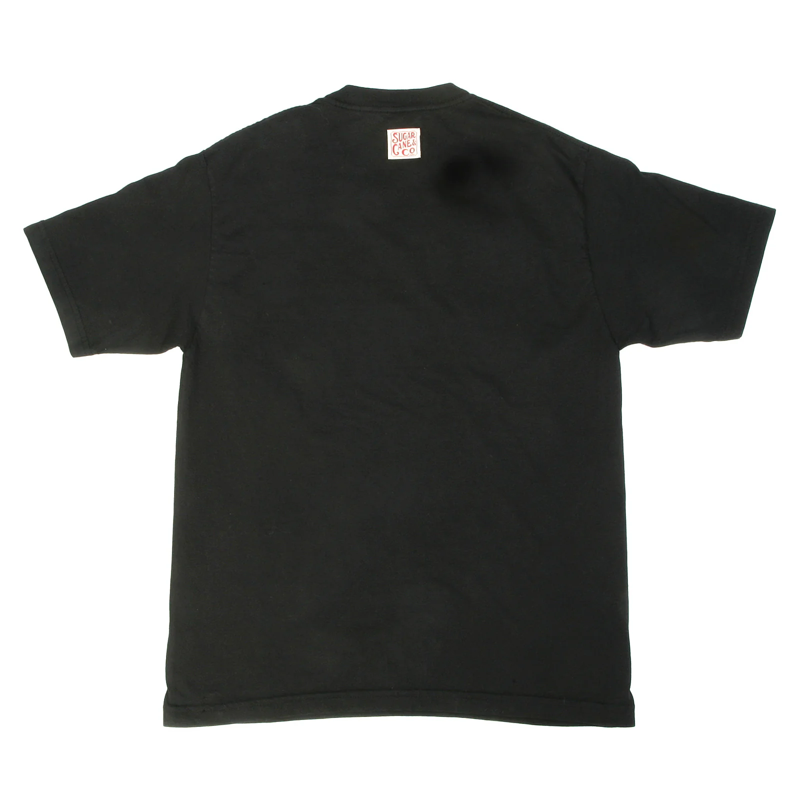 Black Crew Neck Short Sleeve SC73438 Regular Fit Logo T-Shirt CANE9032 - Image 3