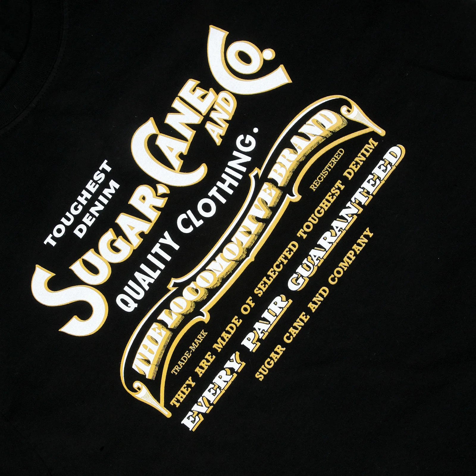 Black Crew Neck Short Sleeve SC73438 Regular Fit Logo T-Shirt CANE9032 - Image 5