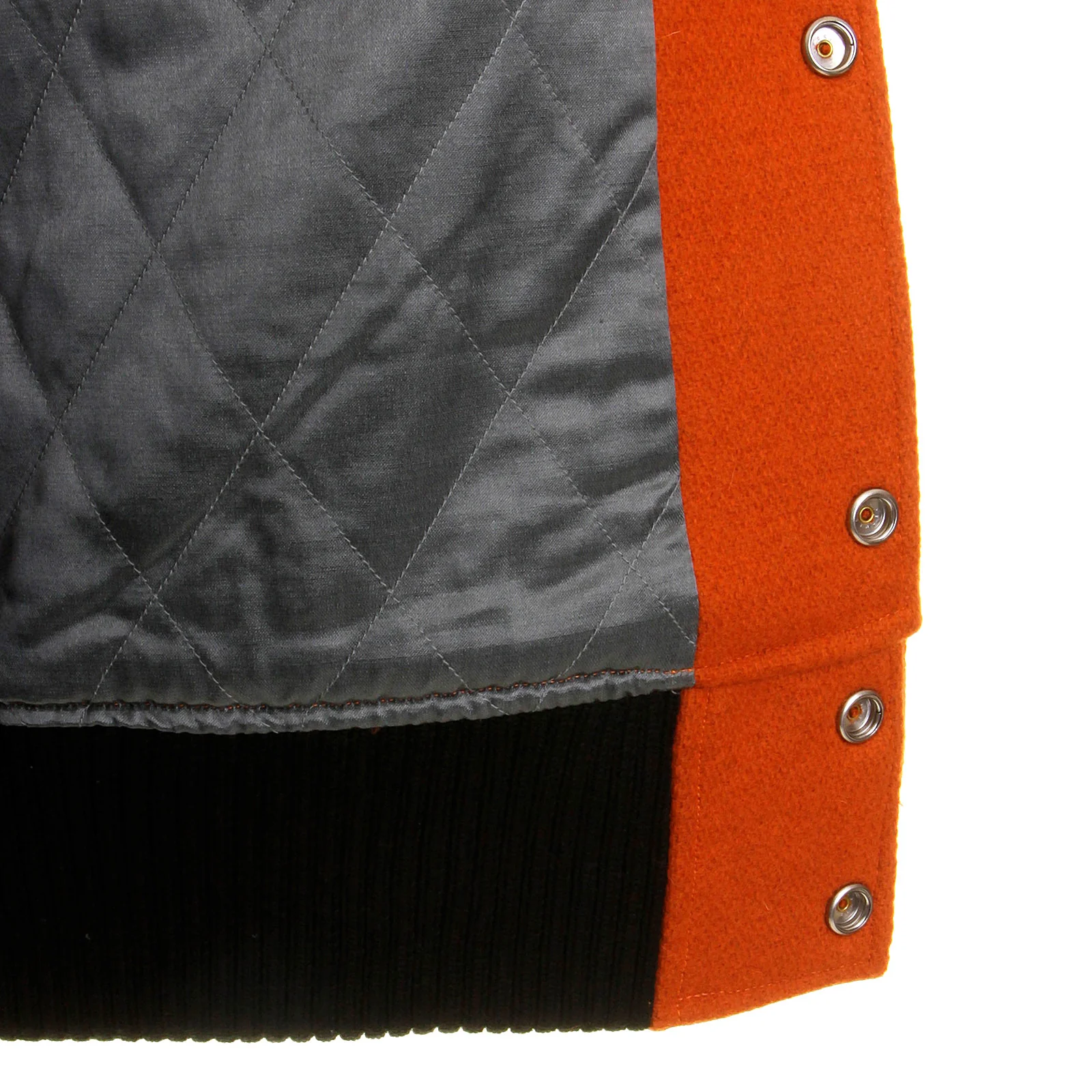 Sugar Cane's Whitesville WV12077 159 30oz Wool melton set in award Letterman Ghost Wheelers stadium jacket CANE2099 - Image 2