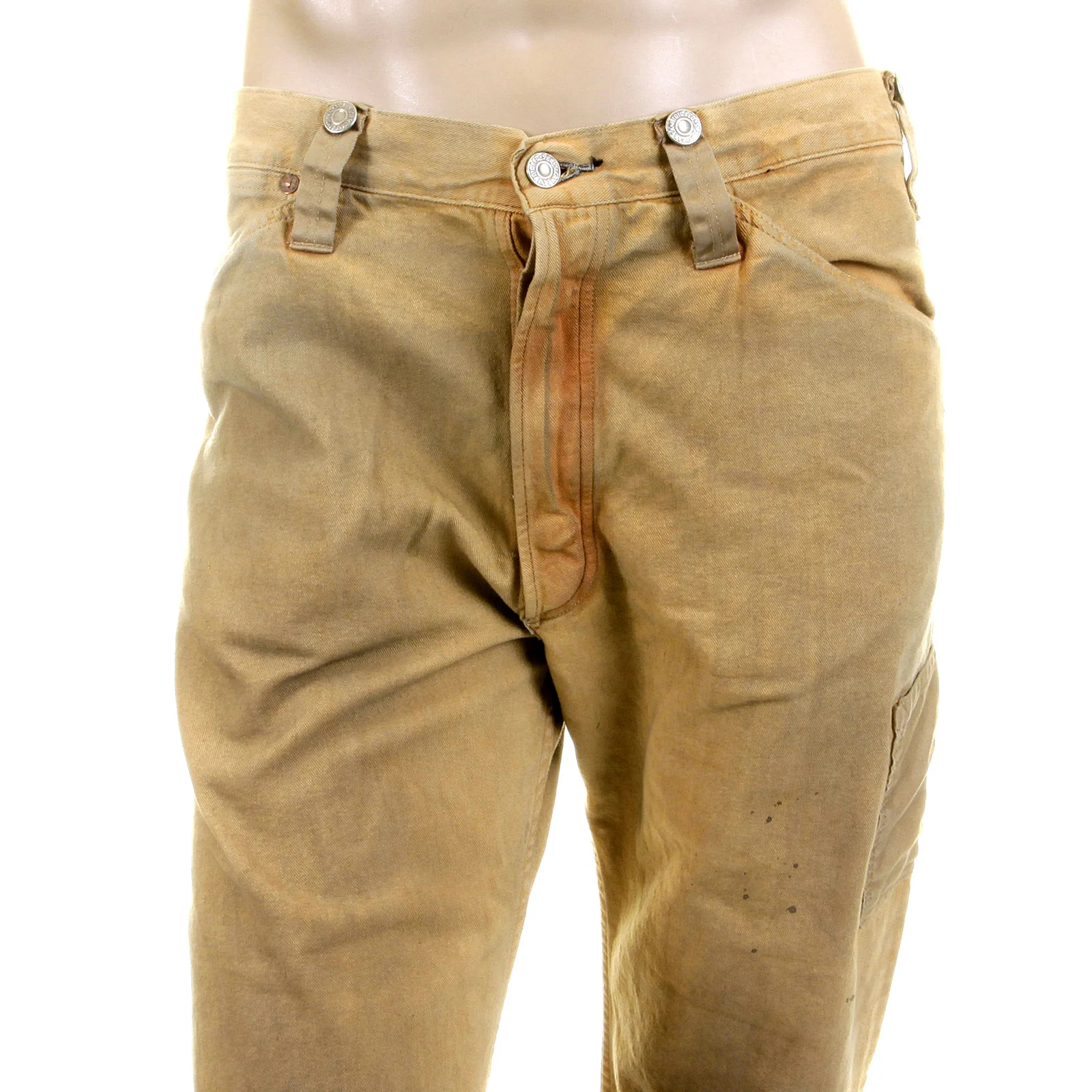 Sugar Cane SC40941H Fiction romance brown vintage wash denim jeans CANE2831 - Image 8