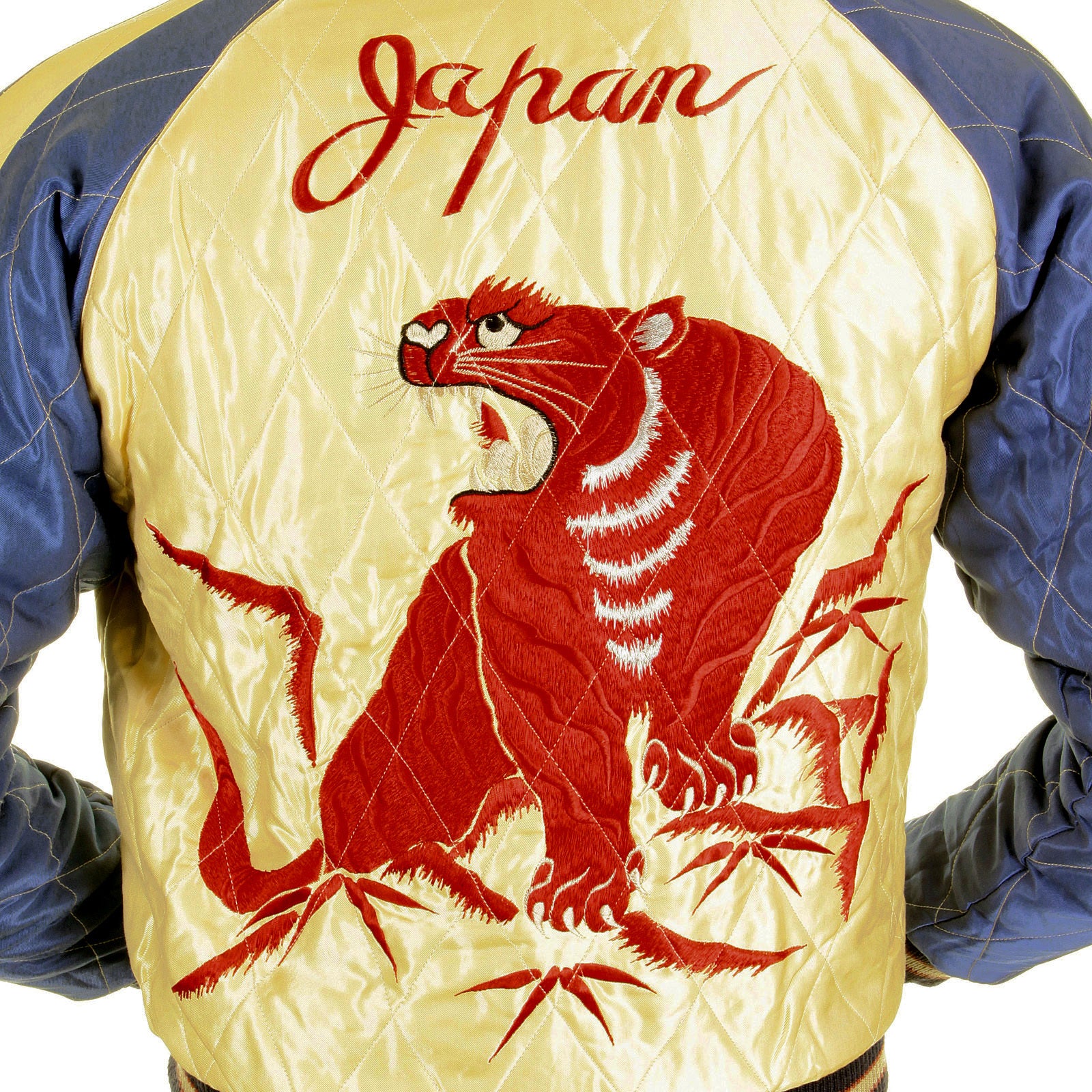 Fully Reversible TT11783 Tiger Embroidered Souvenir Jacket TOYO4233A - Image 9