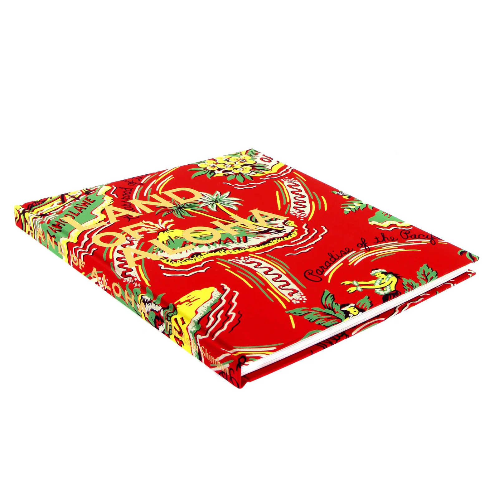 Sugarcane Limited Edition SS01881 Red Hardback Land of Aloha Image Book in Japanese Text CANE2824E - Image 2