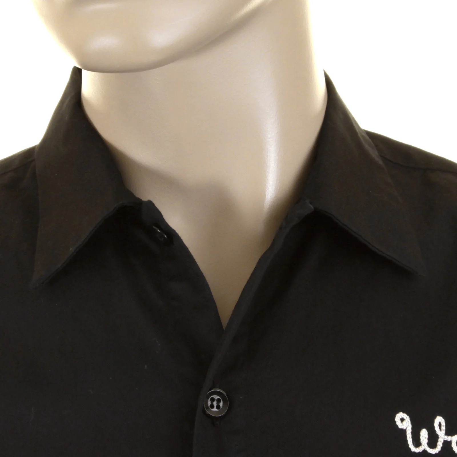 Sugarcane Mens SC35464 Short Sleeve Regular Fit Black Pleasure Valley Work Shirt CANE0246 - Image 4