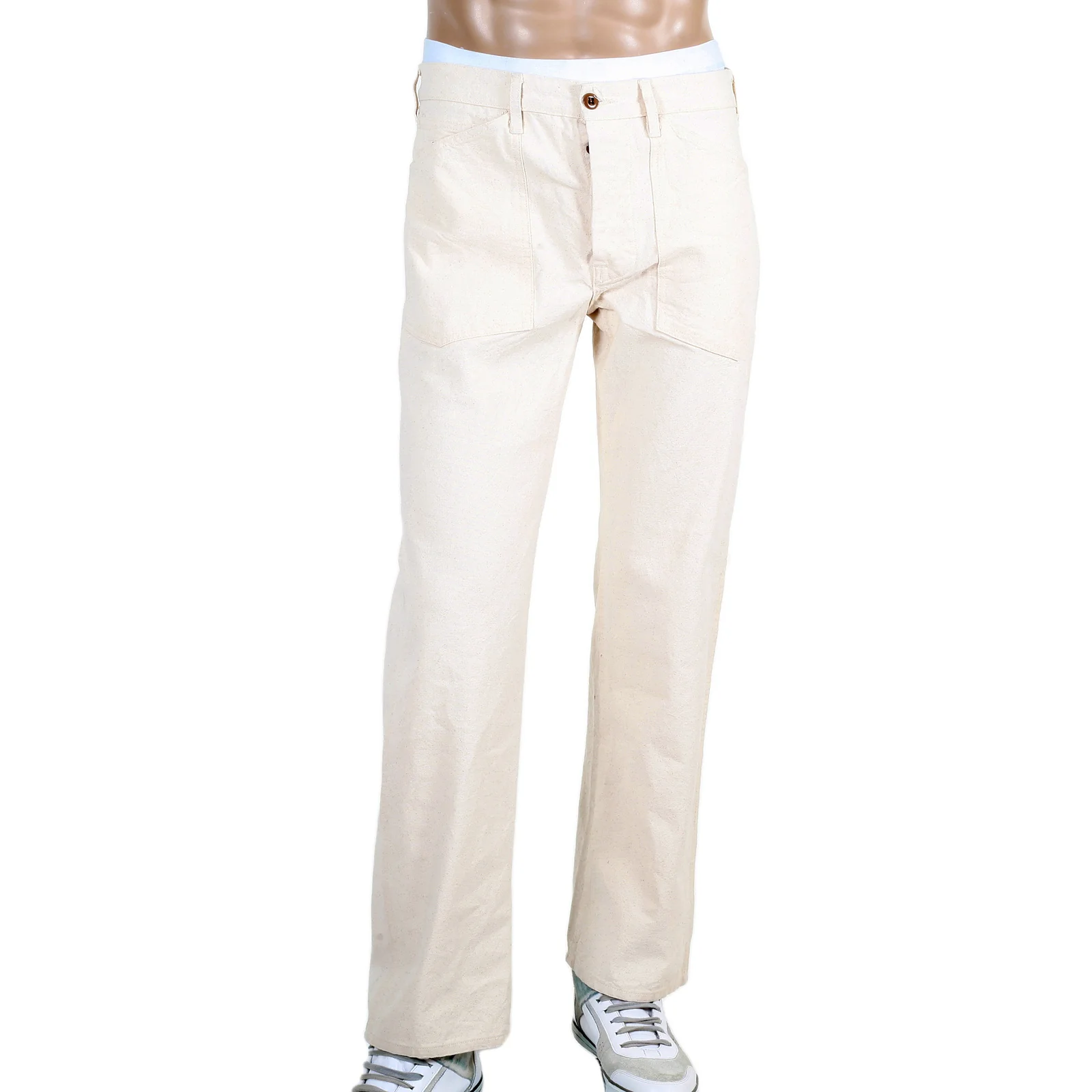 Sugarcane Mens Straight Fit SC41008N Cotton Unwashed Work Pant CANE2985 - Image 3