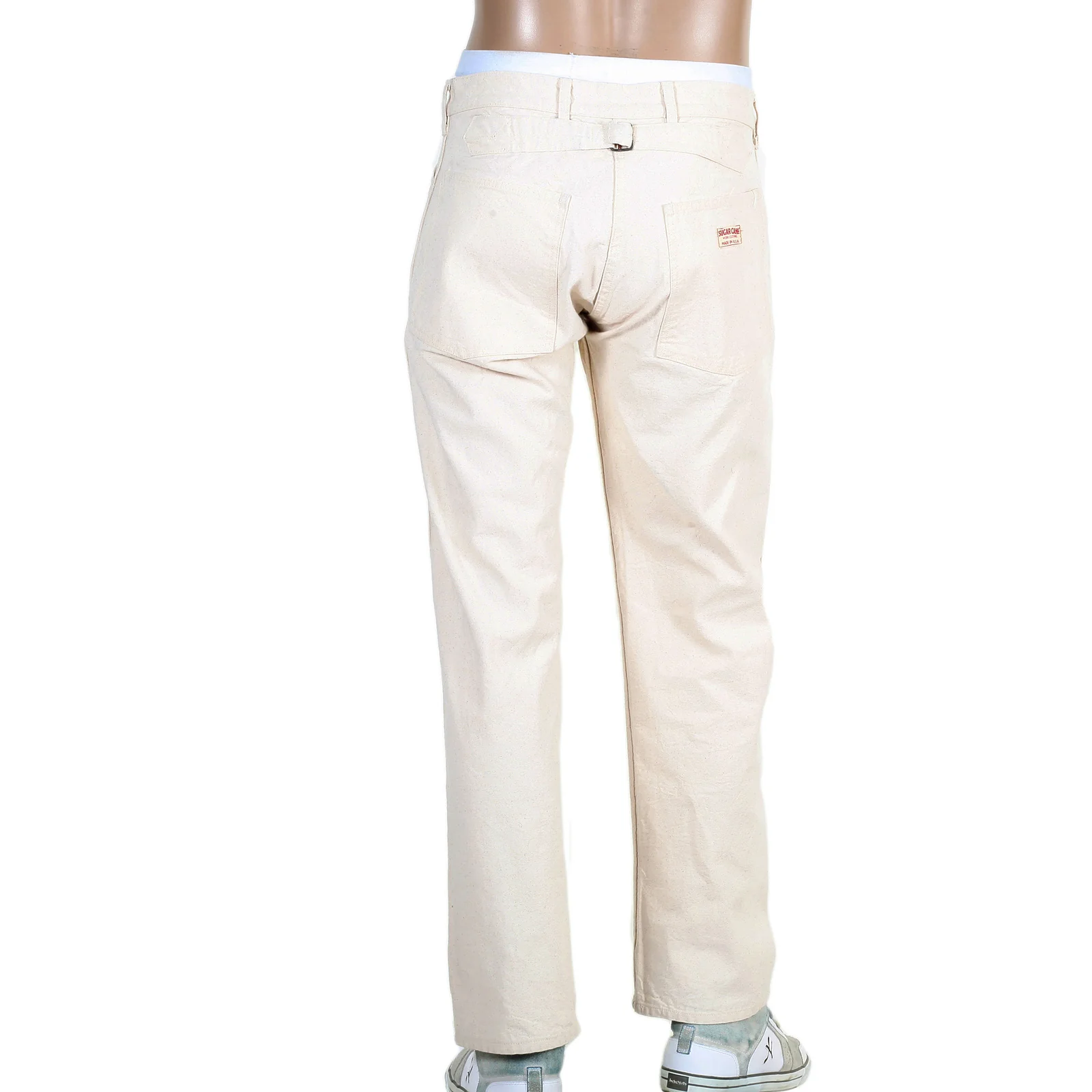 Sugarcane Mens Straight Fit SC41008N Cotton Unwashed Work Pant CANE2985 - Image 5