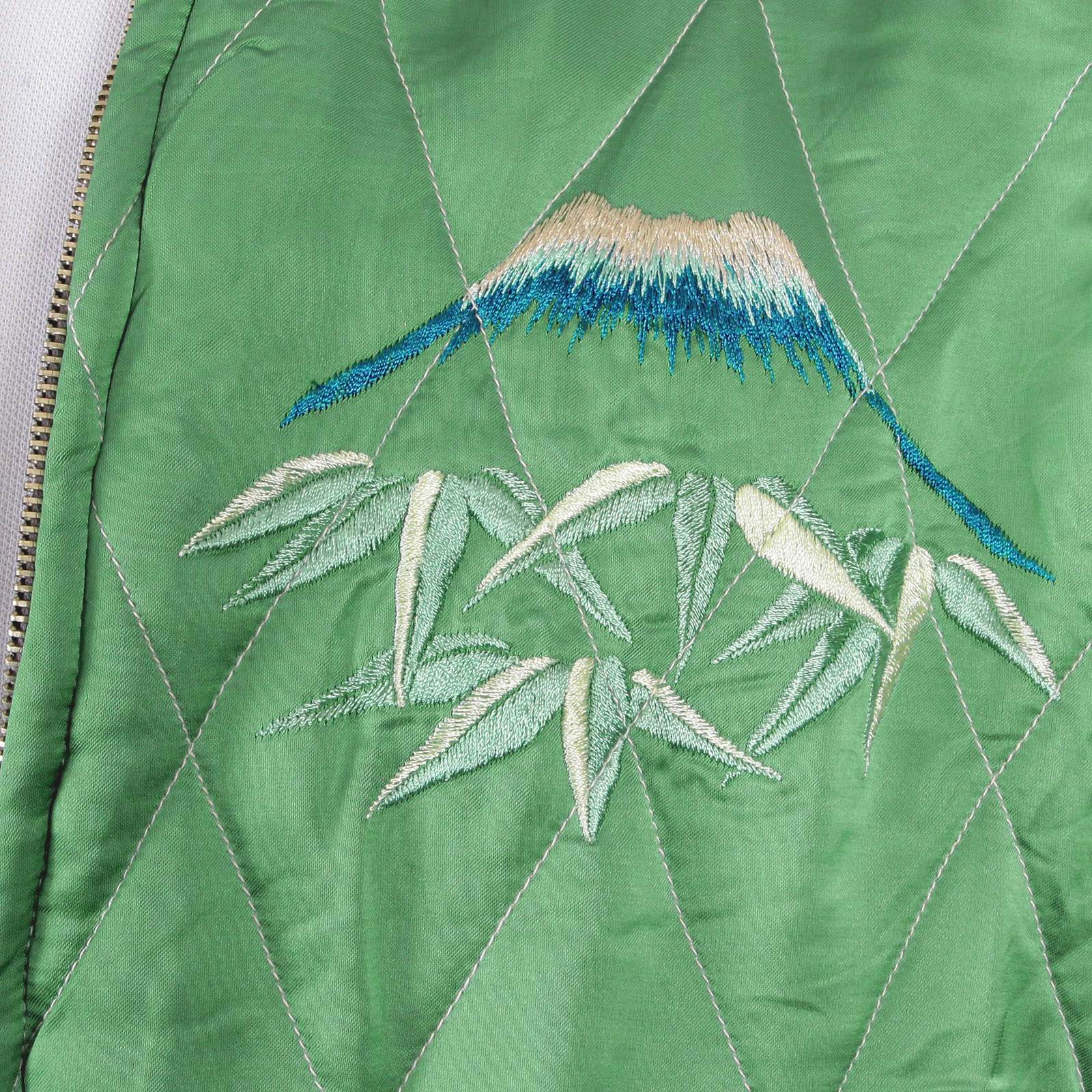 Giant Panda TT12420 Pale Green and Silver Souvenir Jacket TOYO1084 - Image 4