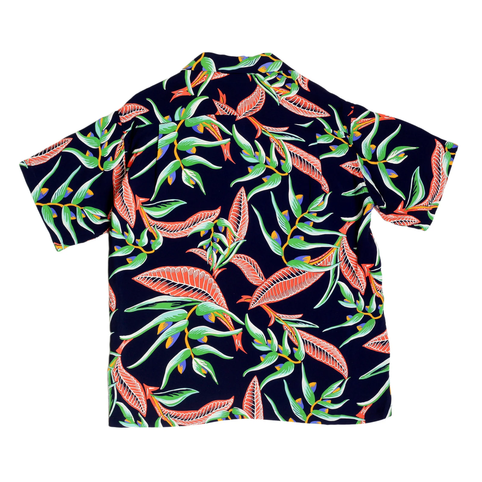 Sun Surf Hawaiian Macintosh Ukulele Printed Wine Regular Fit Short Sleeved Shirt for Men SURF7534 - Image 3