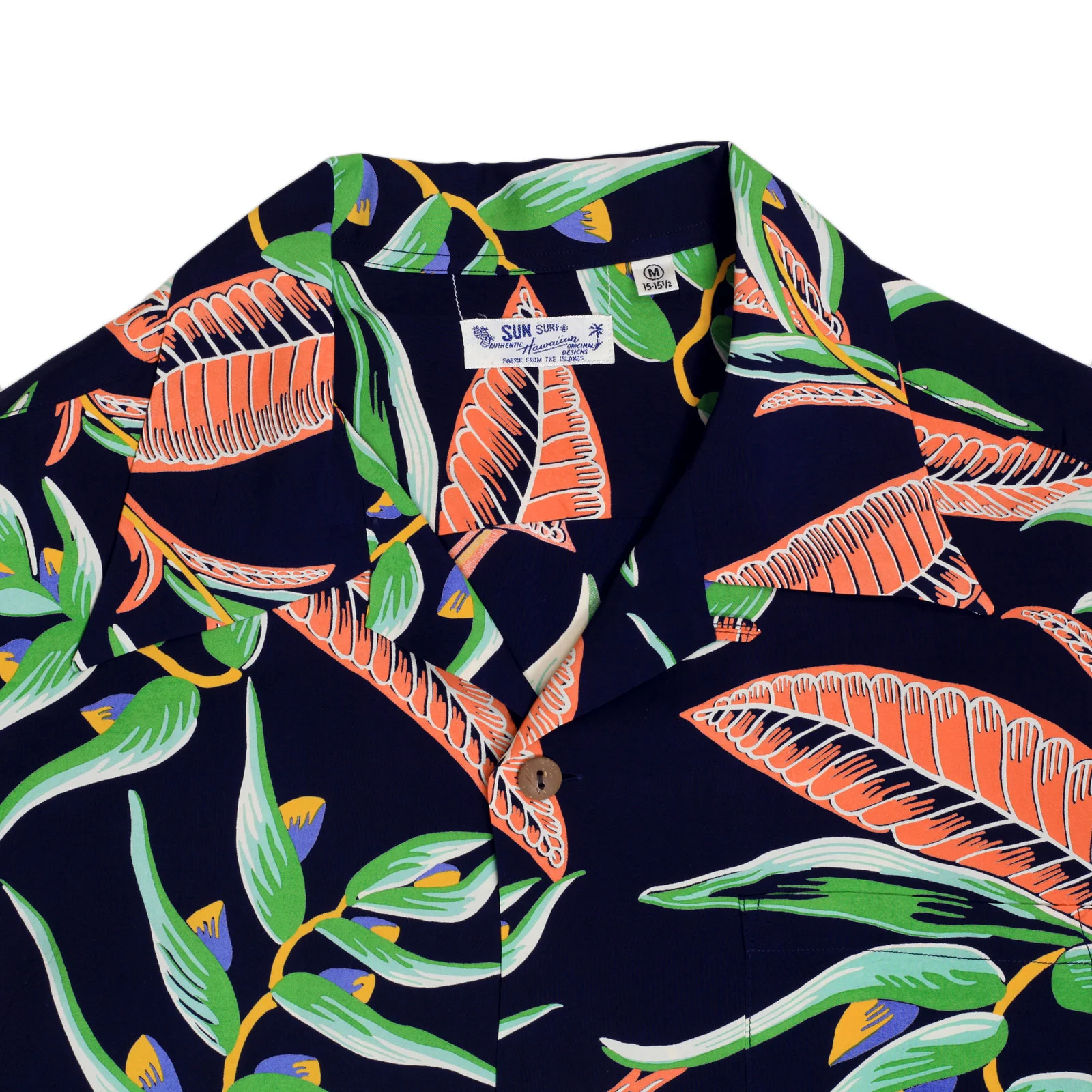 Sun Surf Hawaiian Macintosh Ukulele Printed Wine Regular Fit Short Sleeved Shirt for Men SURF7534 - Image 6
