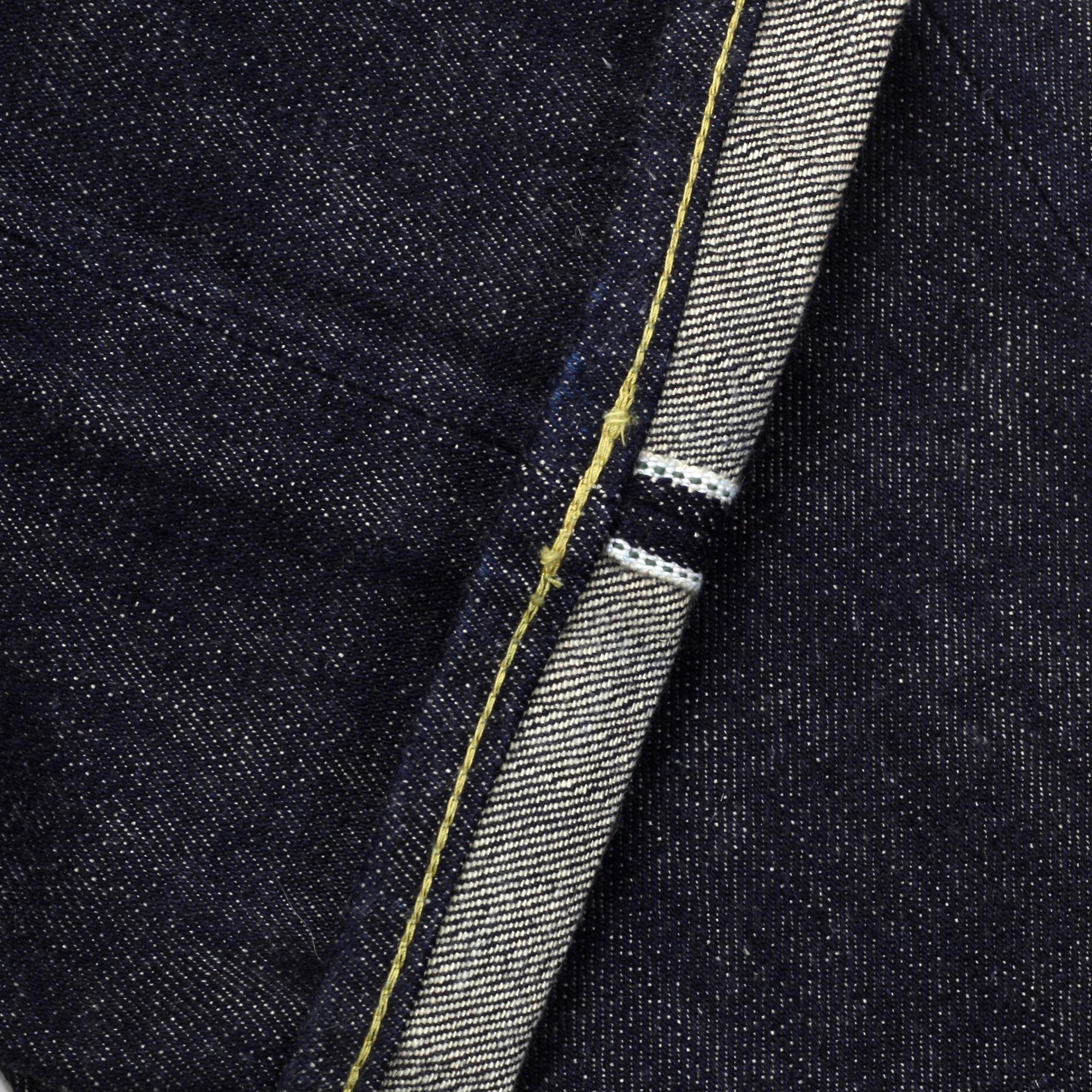 Indigo SC40305A New Tapered Fit 16.25oz One Wash Denim Jeans CANE9373 - Image 6