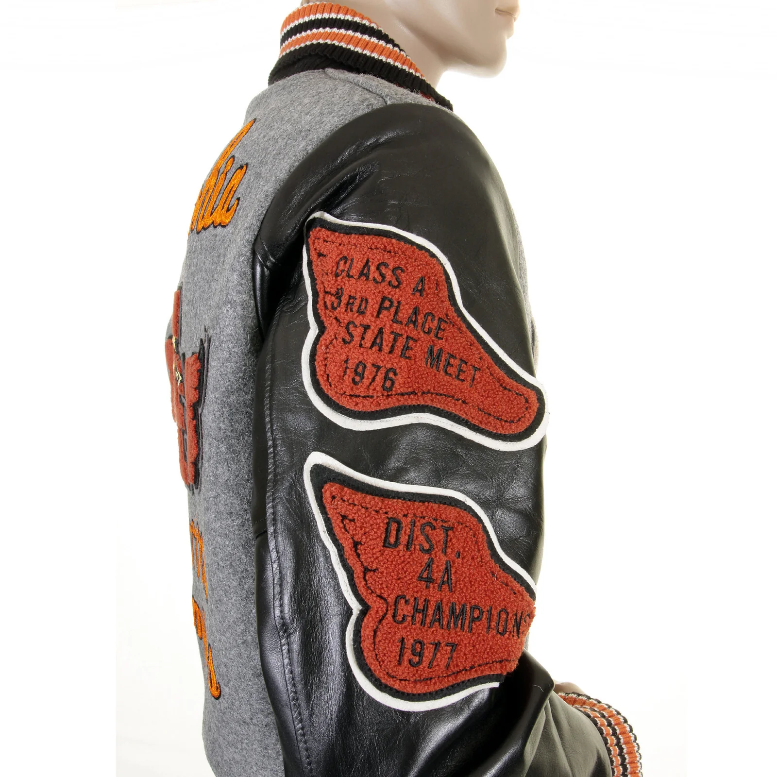 Grey Body Black Sleeve WV12310 Philadelphia Champions Jacket WHIT1085 - Image 8